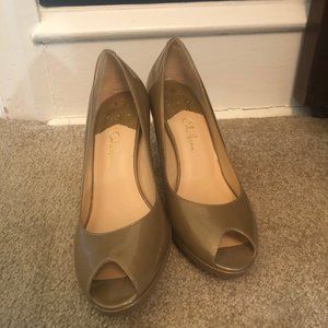 Cole Haan Nike Air Heels Beige 9B